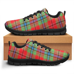 MacLean of Duart Modern Tartan Crest Sneakers