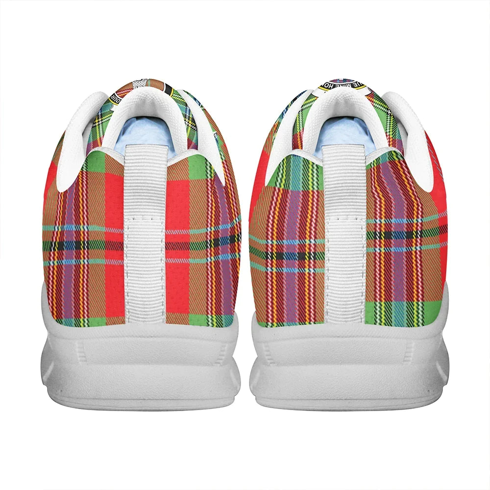 MacLean of Duart Modern Tartan Crest Sneakers