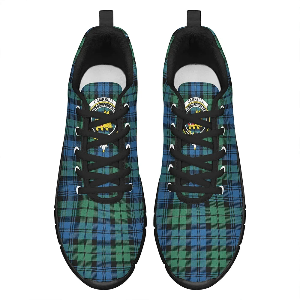 Campbell Ancient 02 Tartan Crest Sneakers