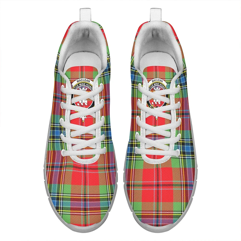 MacLean of Duart Modern Tartan Crest Sneakers