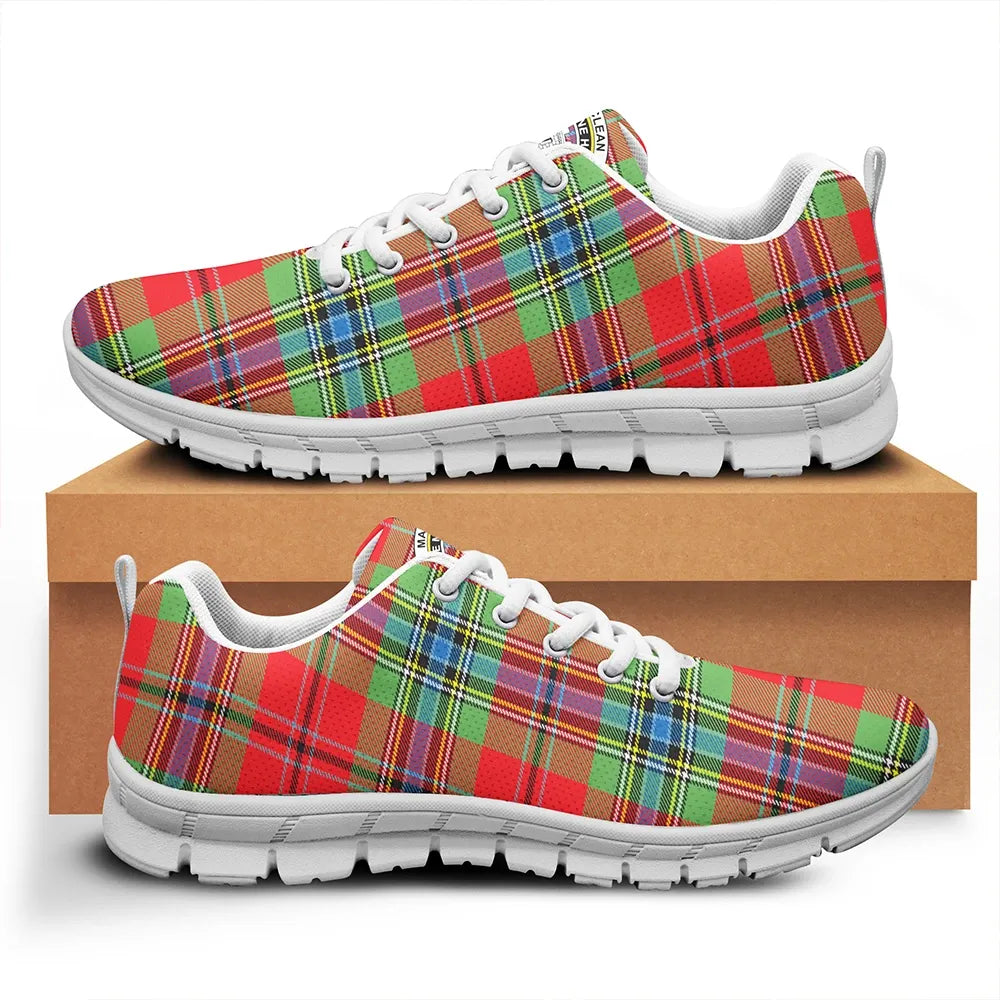 MacLean of Duart Modern Tartan Crest Sneakers