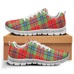 MacLean of Duart Modern Tartan Crest Sneakers