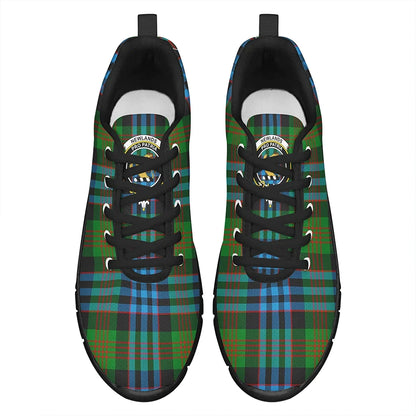 Newlands of Lauriston Tartan Crest Sneakers