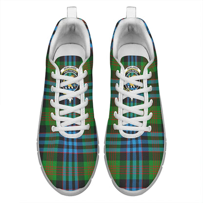 Newlands of Lauriston Tartan Crest Sneakers