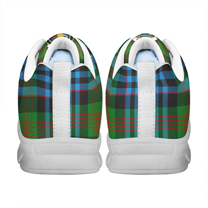 Newlands of Lauriston Tartan Crest Sneakers