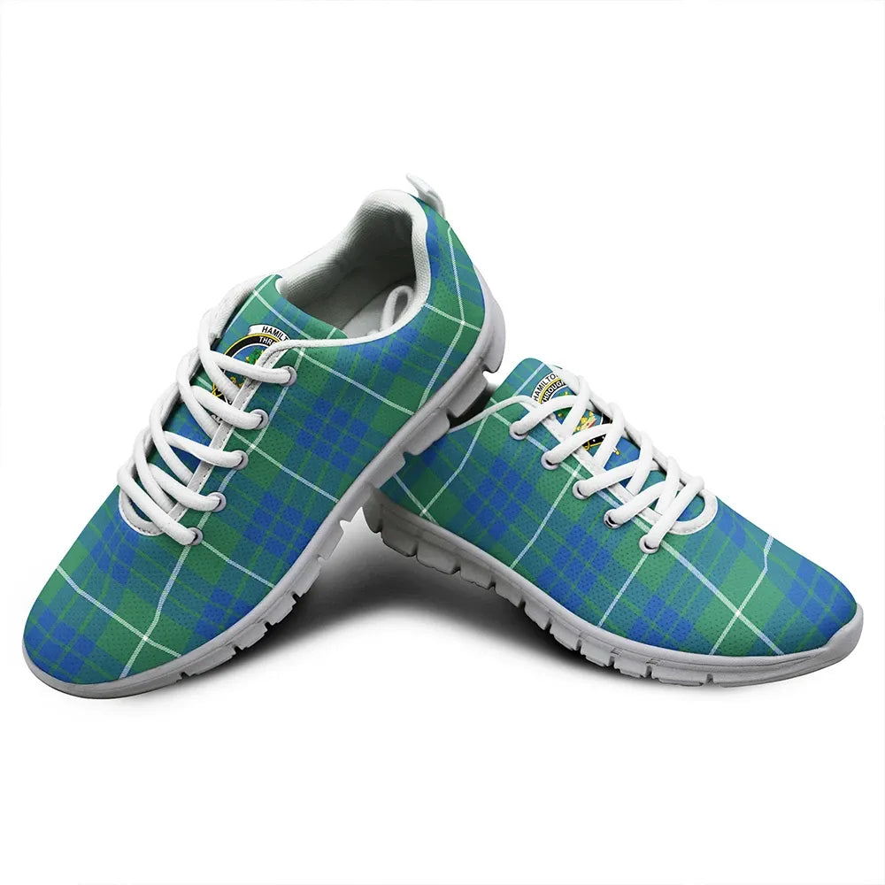 Hamilton Hunting Ancient Tartan Crest Sneakers