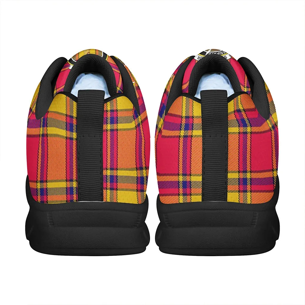 Scrymgeour Tartan Crest Sneakers