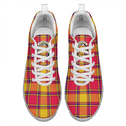 Scrymgeour Tartan Crest Sneakers