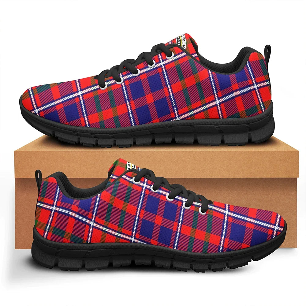 Cameron of Lochiel Modern Tartan Crest Sneakers