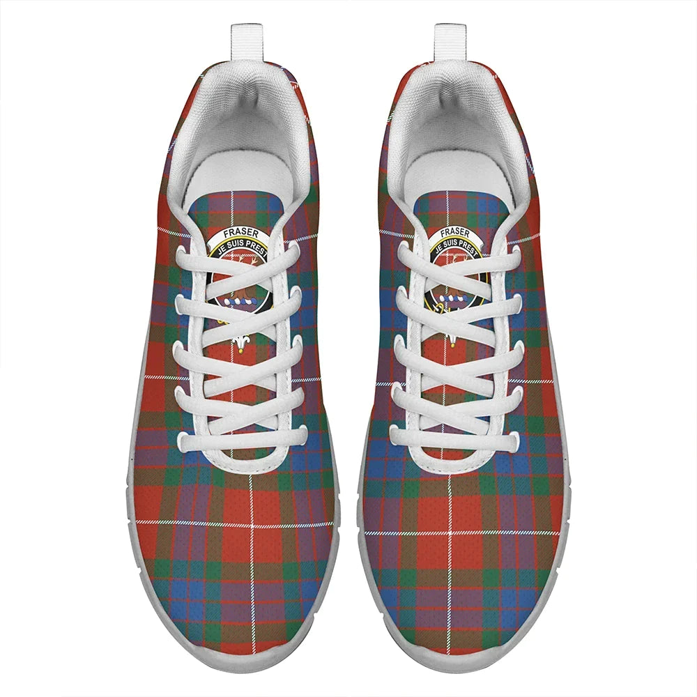 Fraser Ancient Tartan Crest Sneakers