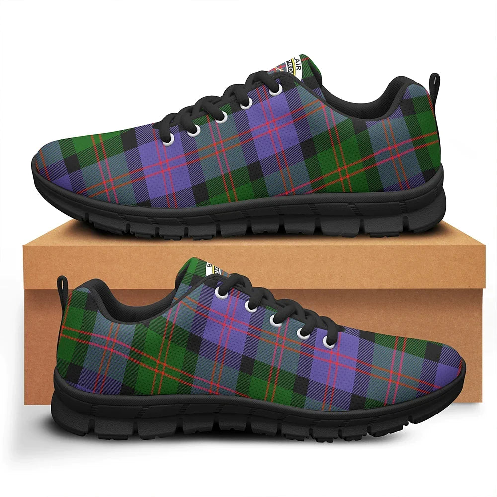 Blair Modern Tartan Crest Sneakers