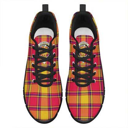 Scrymgeour Tartan Crest Sneakers