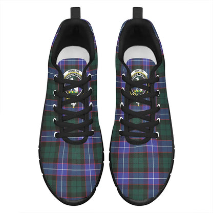 Hunter Modern Tartan Crest Sneakers