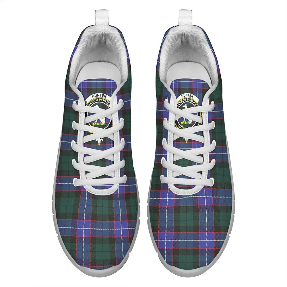 Hunter Modern Tartan Crest Sneakers