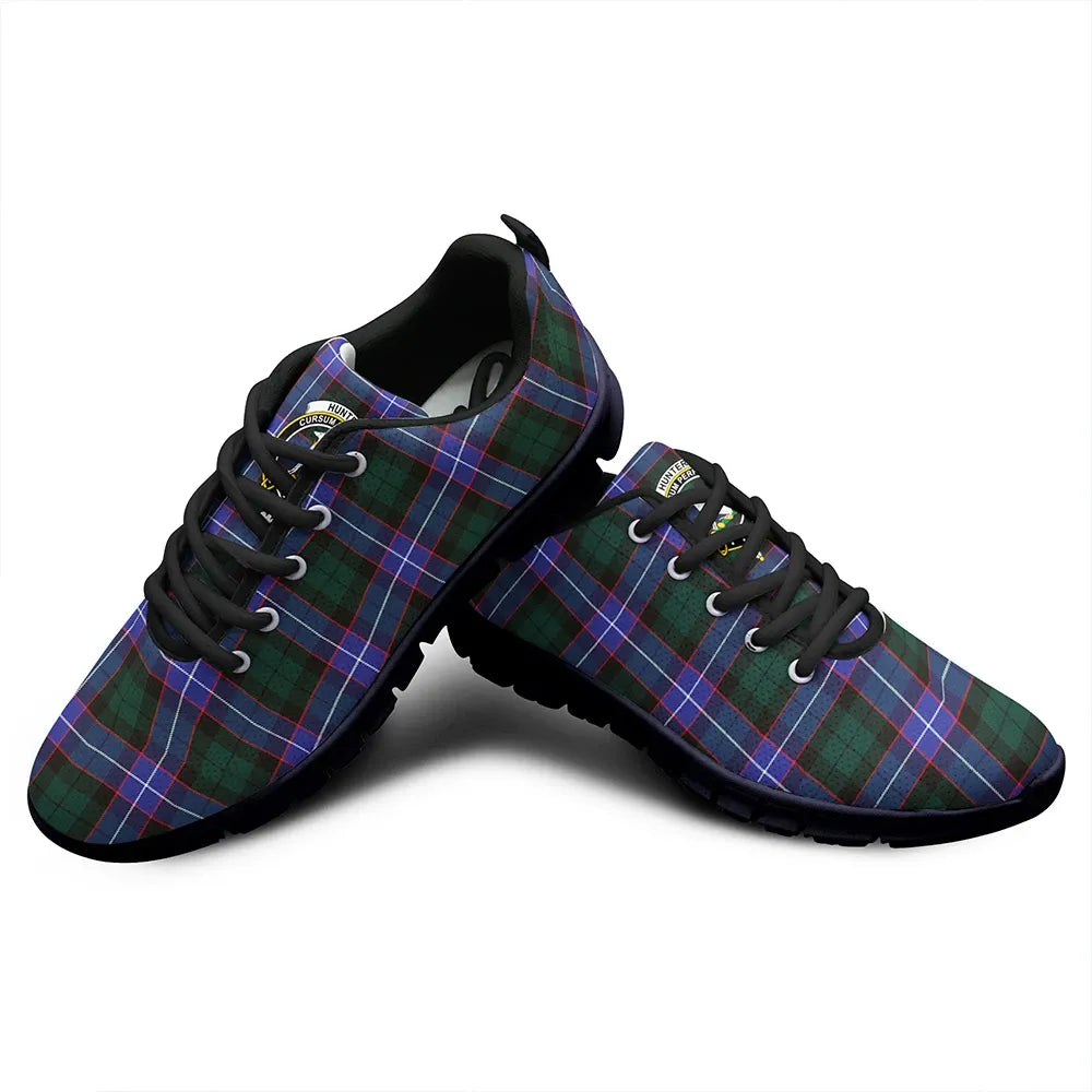 Hunter Modern Tartan Crest Sneakers