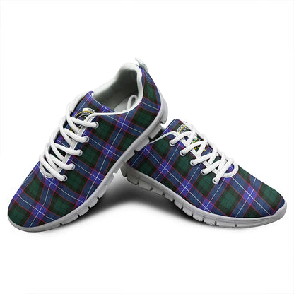 Hunter Modern Tartan Crest Sneakers