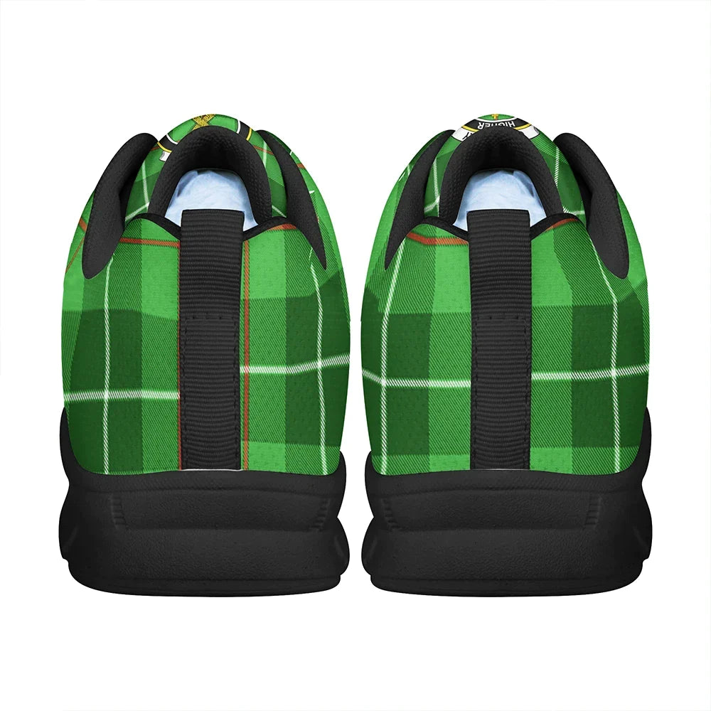 Galloway District Tartan Crest Sneakers