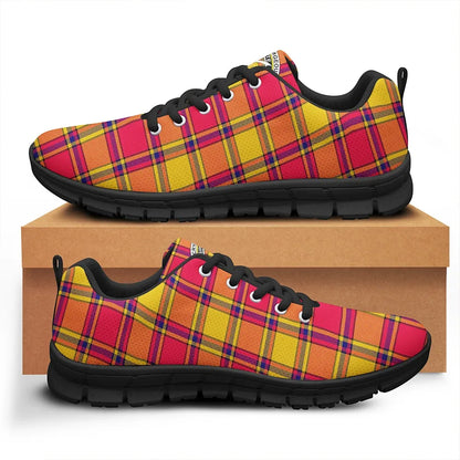 Scrymgeour Tartan Crest Sneakers