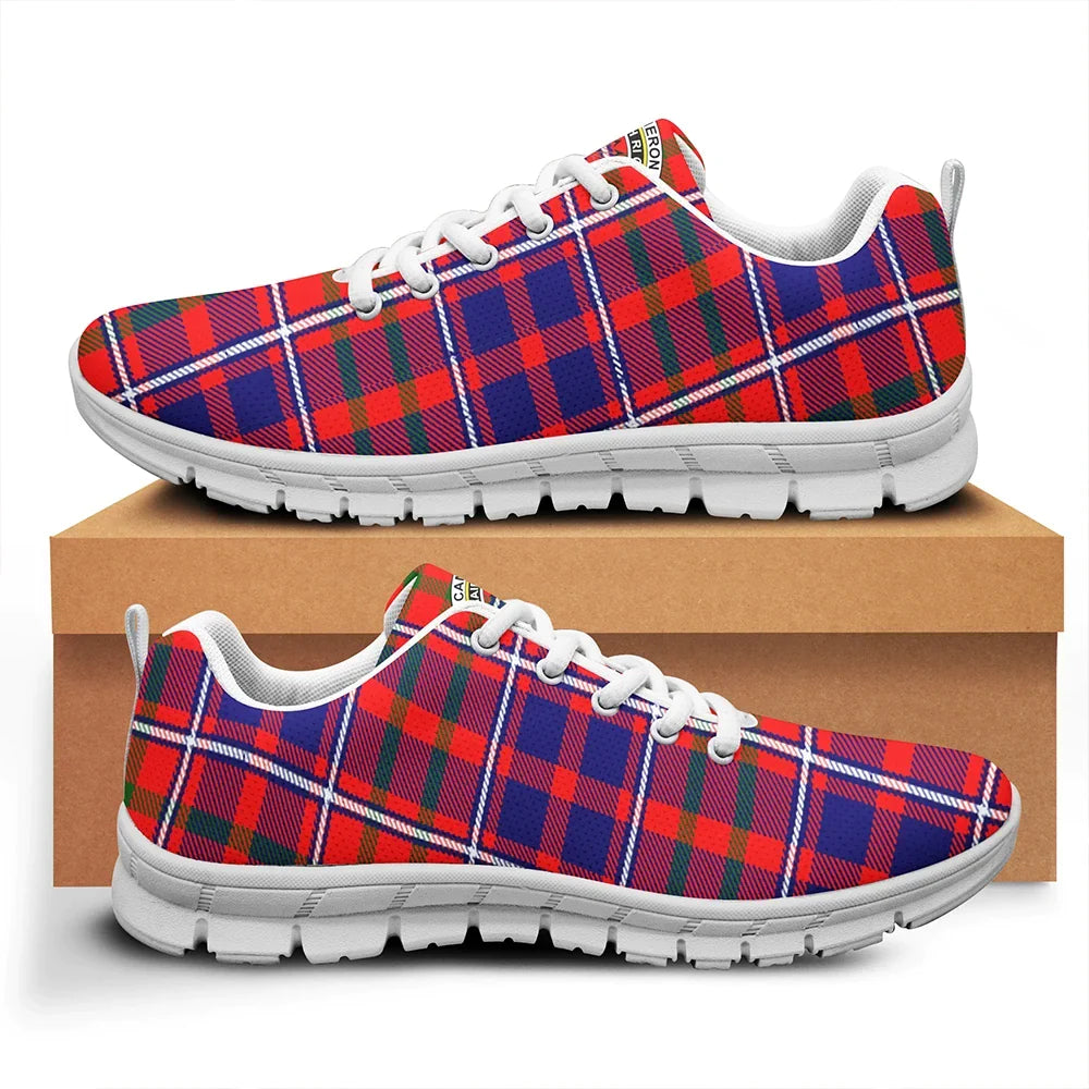 Cameron of Lochiel Modern Tartan Crest Sneakers