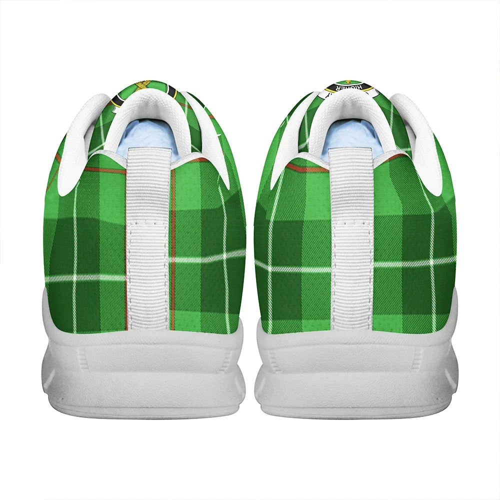 Galloway District Tartan Crest Sneakers