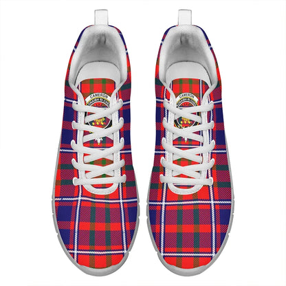 Cameron of Lochiel Modern Tartan Crest Sneakers