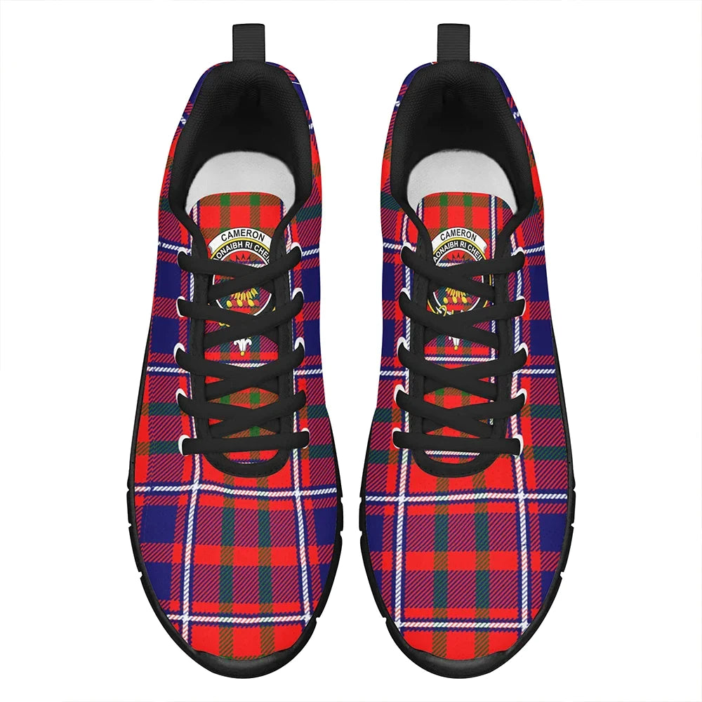 Cameron of Lochiel Modern Tartan Crest Sneakers