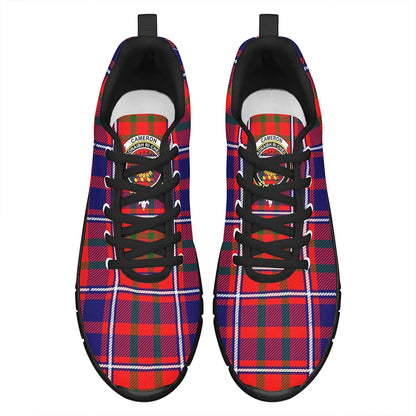 Cameron of Lochiel Modern Tartan Crest Sneakers