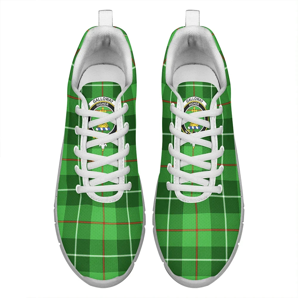 Galloway District Tartan Crest Sneakers