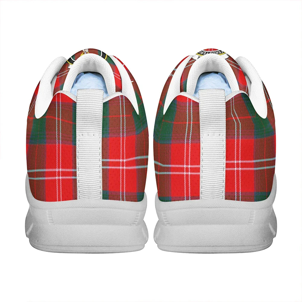 Chisholm Modern Tartan Crest Sneakers