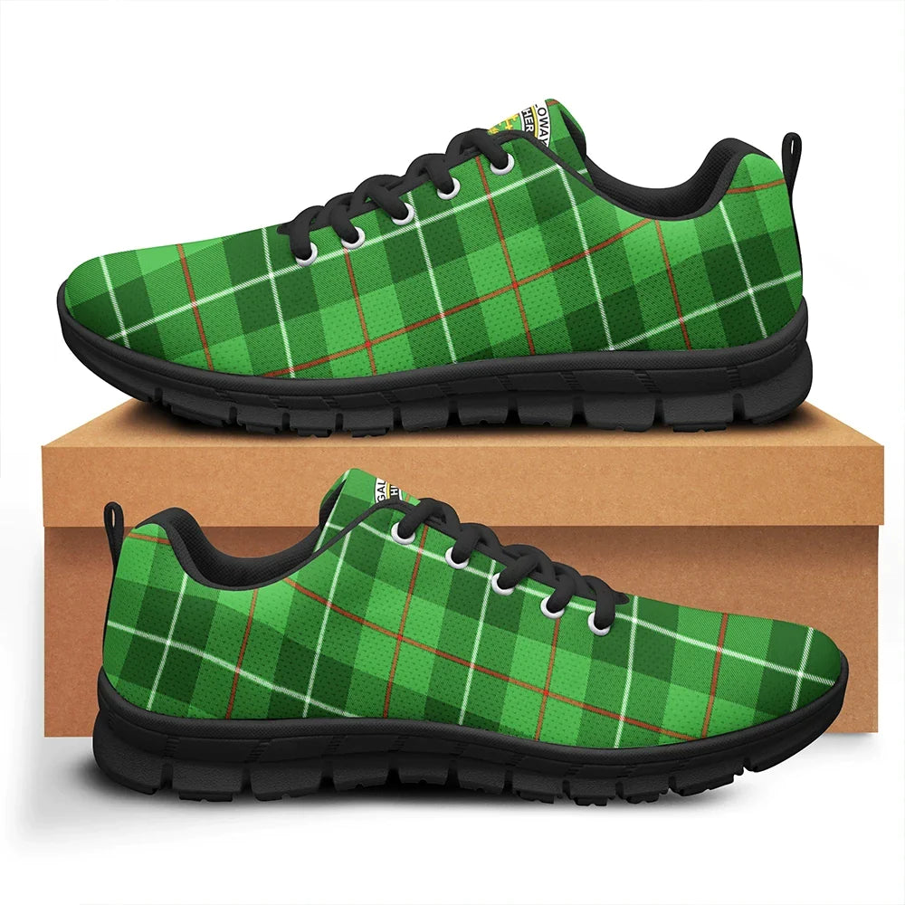 Galloway District Tartan Crest Sneakers