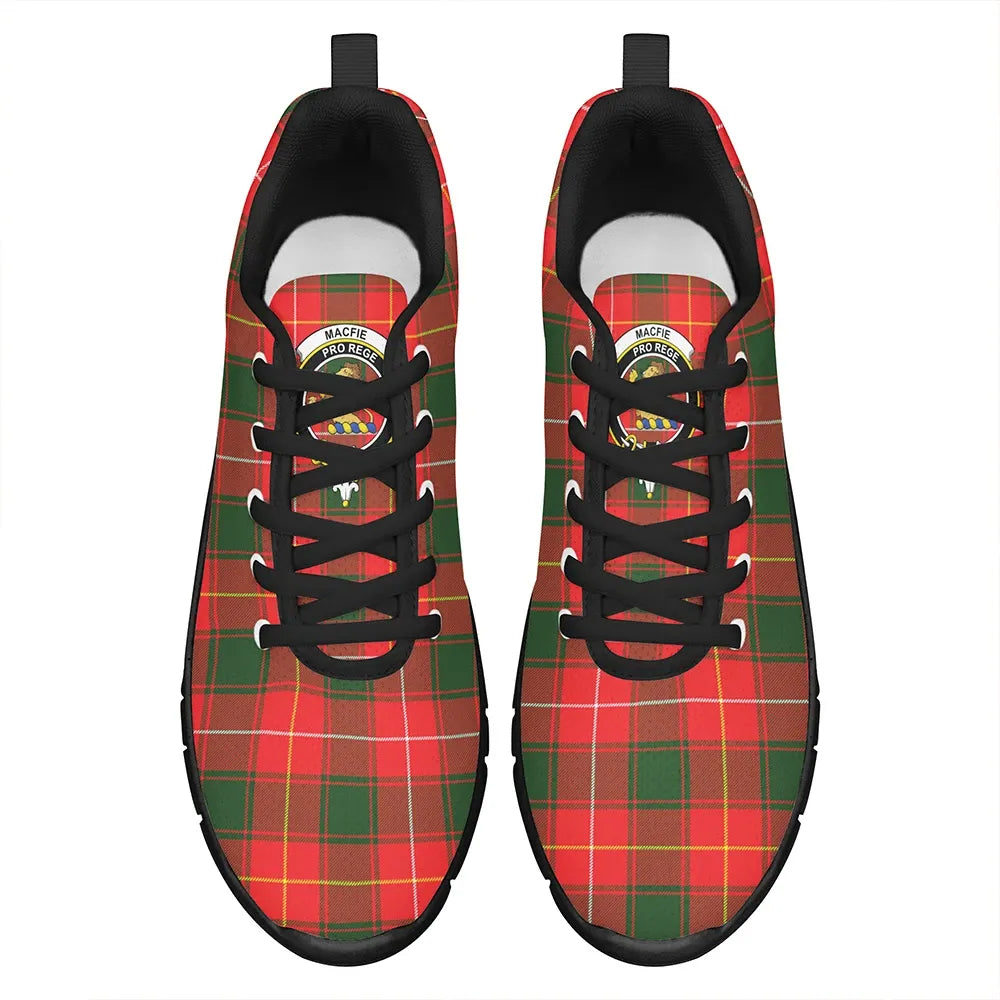 MacFie Tartan Crest Sneakers