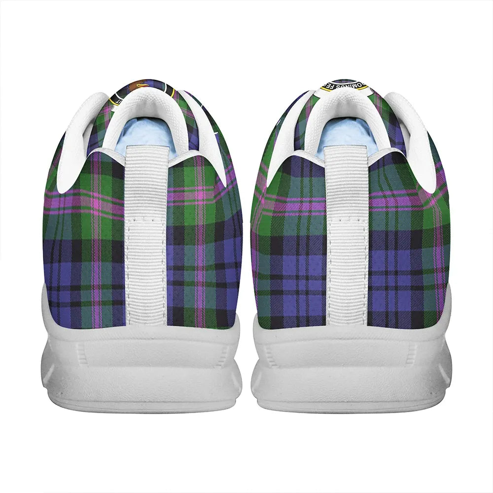 Baird Modern Tartan Crest Sneakers