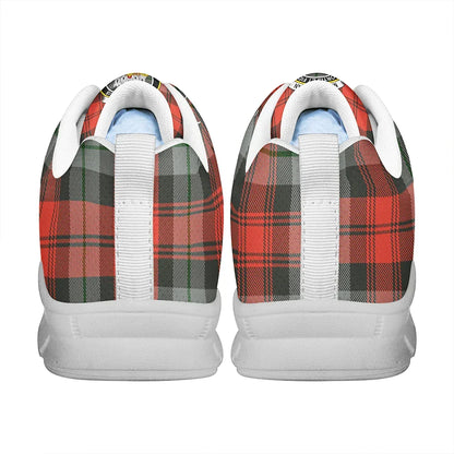 MacLachlan Weathered Tartan Crest Sneakers