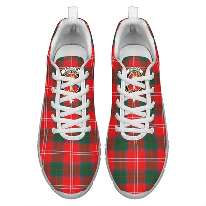 Chisholm Modern Tartan Crest Sneakers