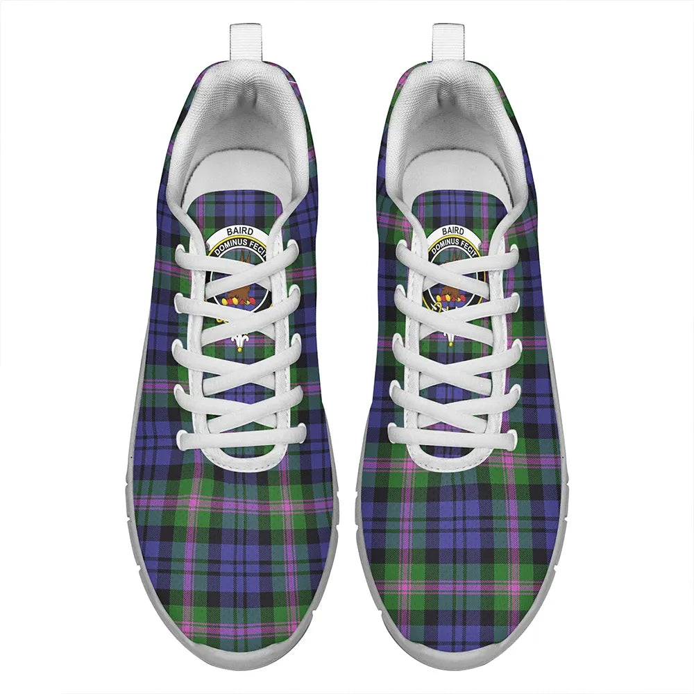 Baird Modern Tartan Crest Sneakers