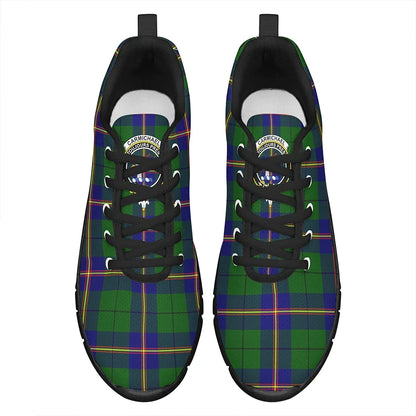 Carmichael Modern Tartan Crest Sneakers