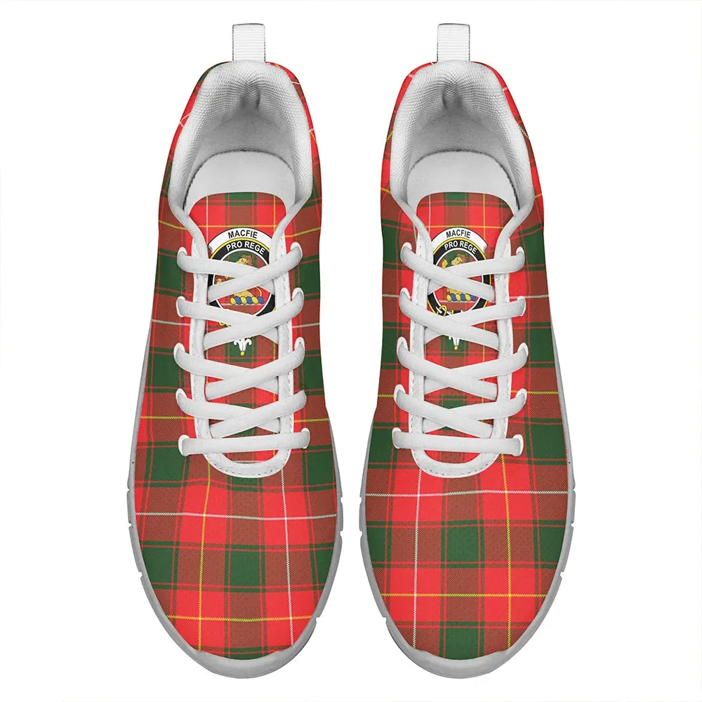 MacFie Tartan Crest Sneakers