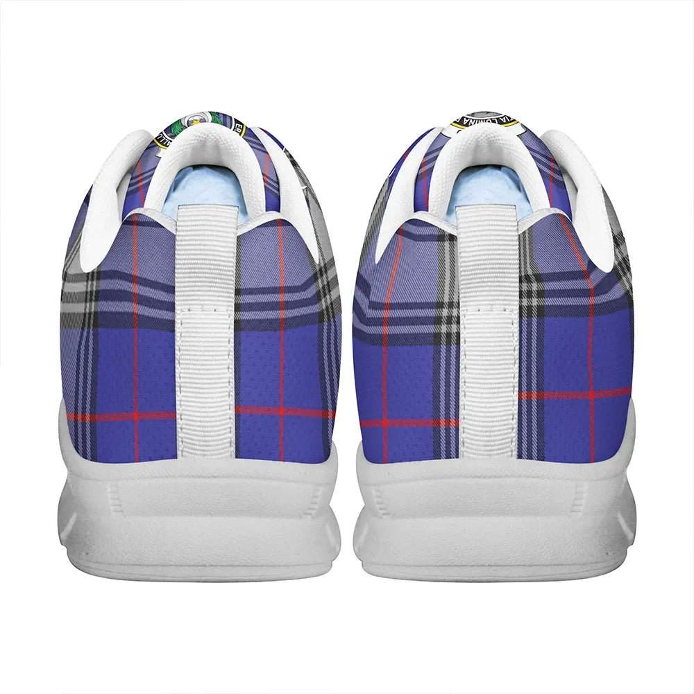 Kinnaird Tartan Crest Sneakers