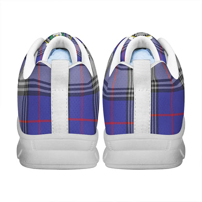 Kinnaird Tartan Crest Sneakers