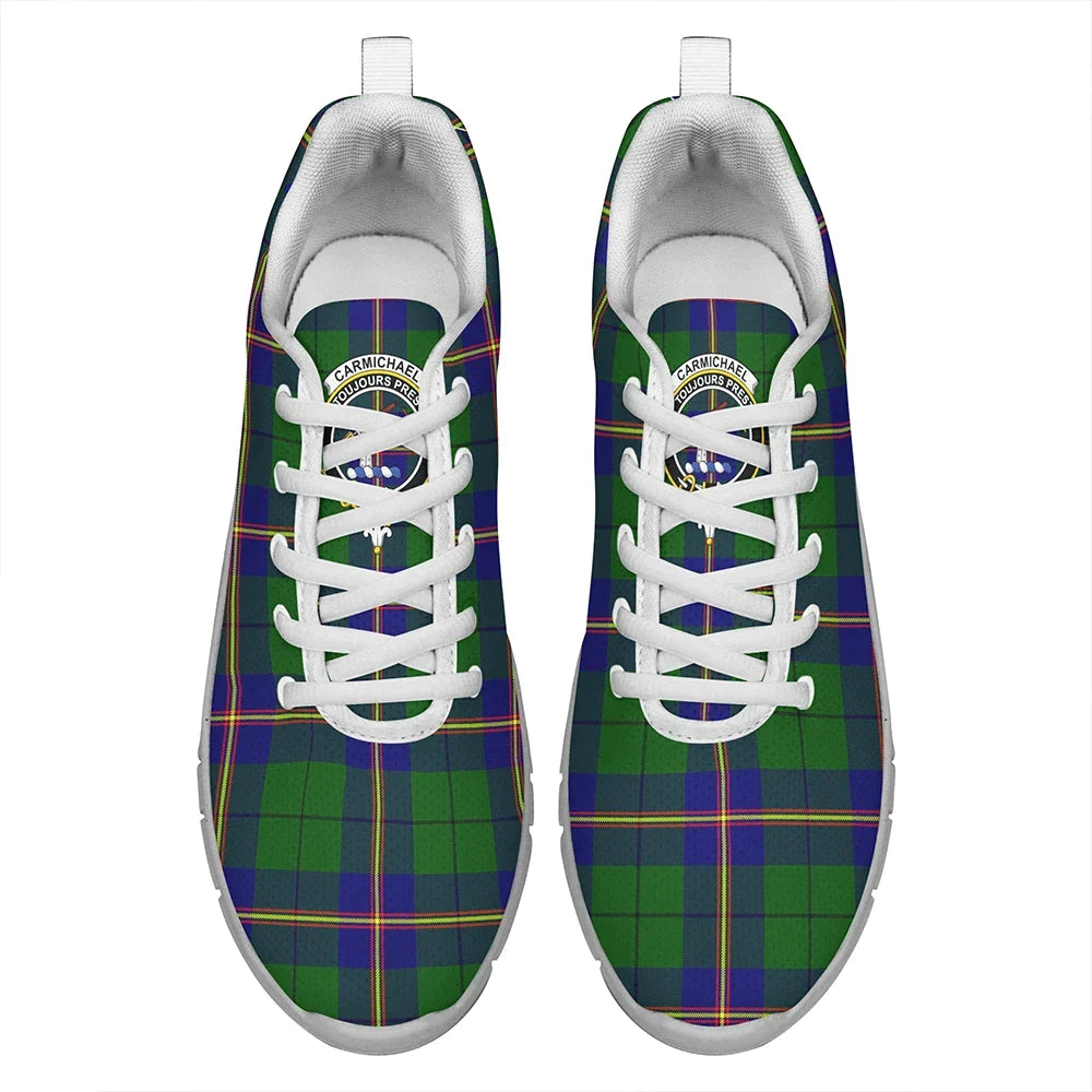 Carmichael Modern Tartan Crest Sneakers