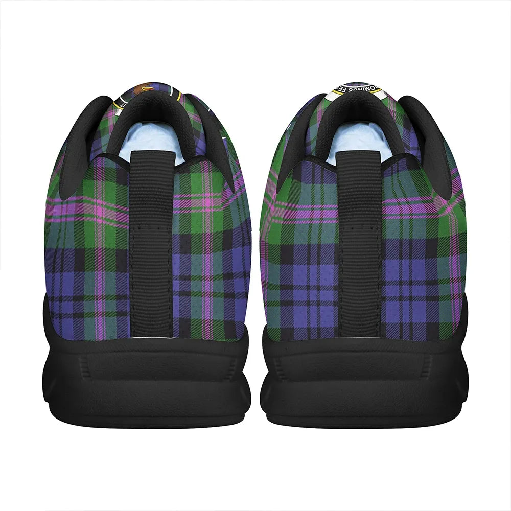 Baird Modern Tartan Crest Sneakers