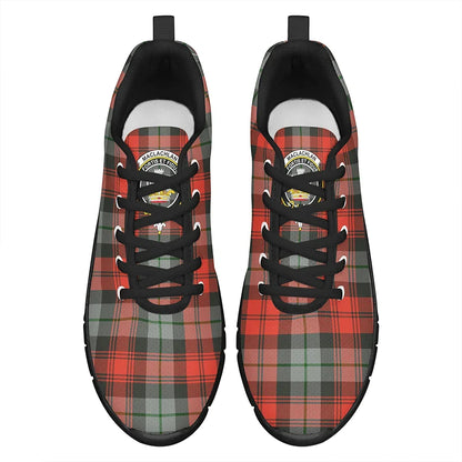 MacLachlan Weathered Tartan Crest Sneakers