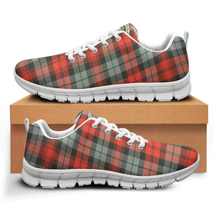 MacLachlan Weathered Tartan Crest Sneakers