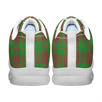 MacKinnon Hunting Modern Tartan Crest Sneakers