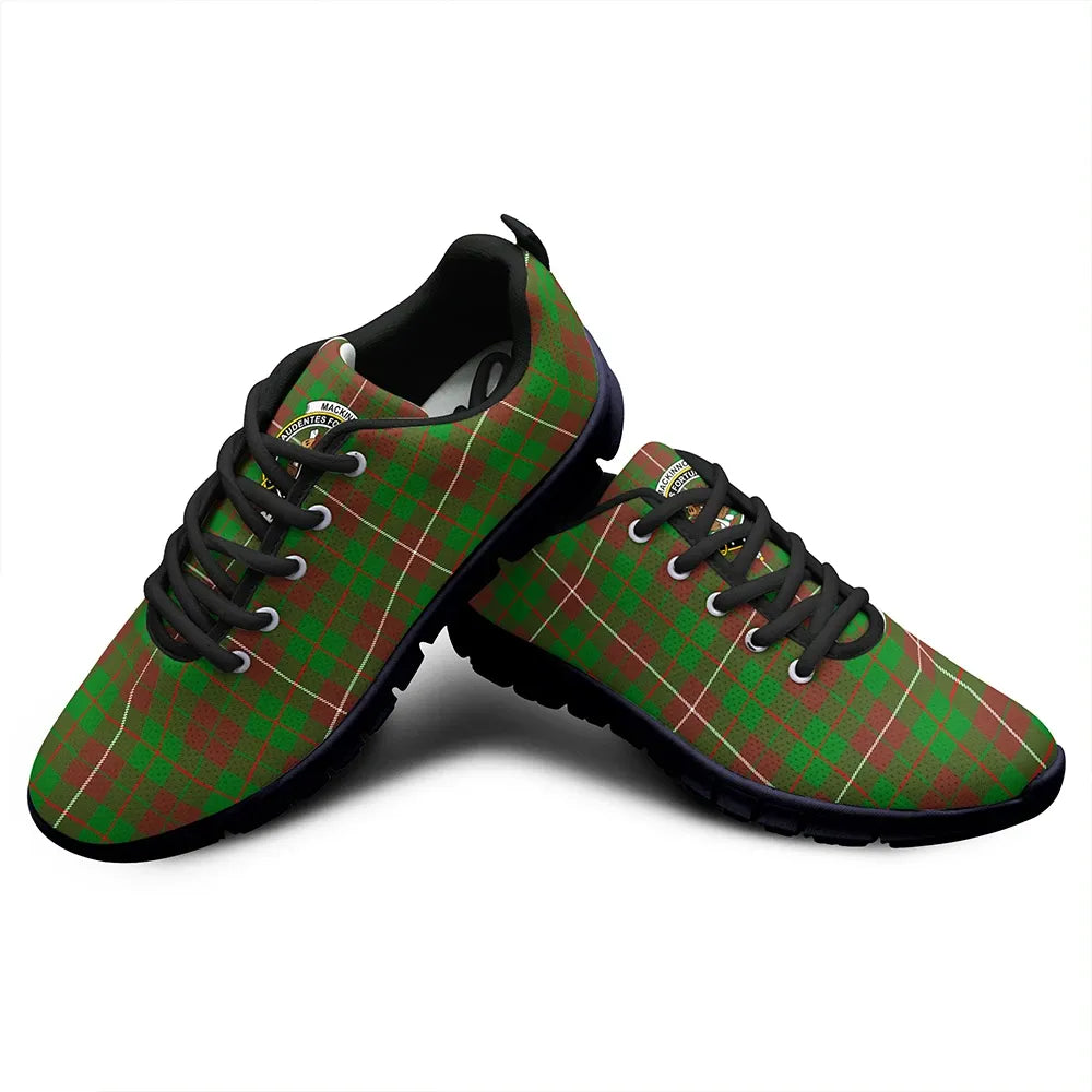 MacKinnon Hunting Modern Tartan Crest Sneakers