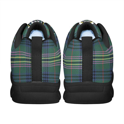 Kennedy Modern Tartan Crest Sneakers