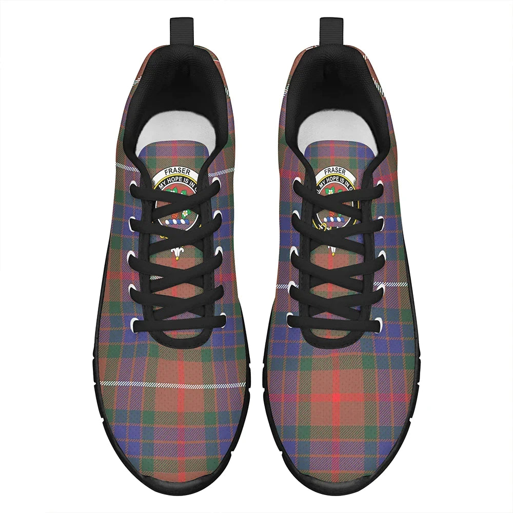 Fraser Hunting Modern Tartan Crest Sneakers