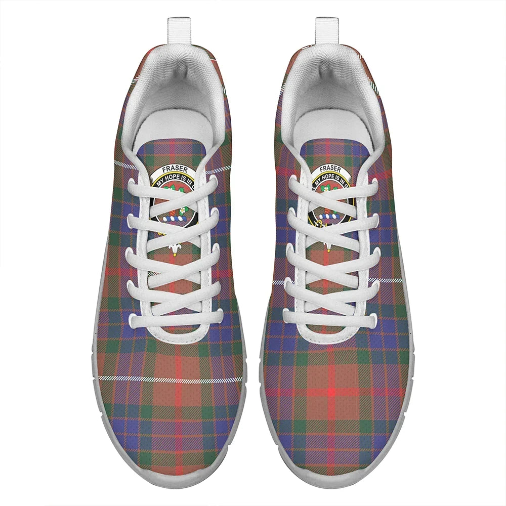 Fraser Hunting Modern Tartan Crest Sneakers