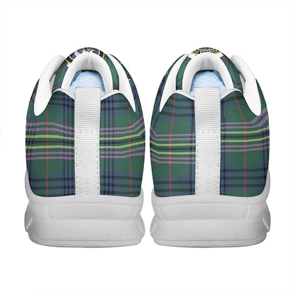 Kennedy Modern Tartan Crest Sneakers