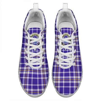 Ochterlony Tartan Crest Sneakers